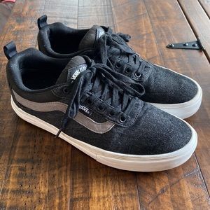 👟Vans Black Denim Look Sneakers